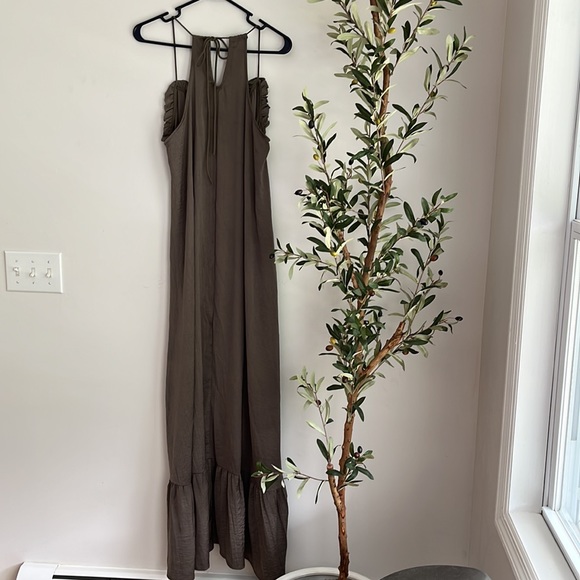 NWT FLAWLESS by Vici maxi dress Sz sm.  Questions? Comment below. Brown … - Picture 5 of 9